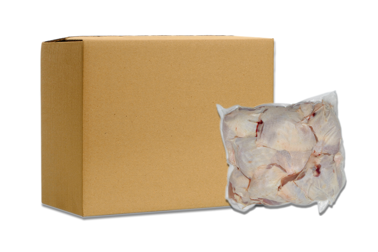 Glatt Kosher Chicken Thighs Case (by rubashkins' meat store)