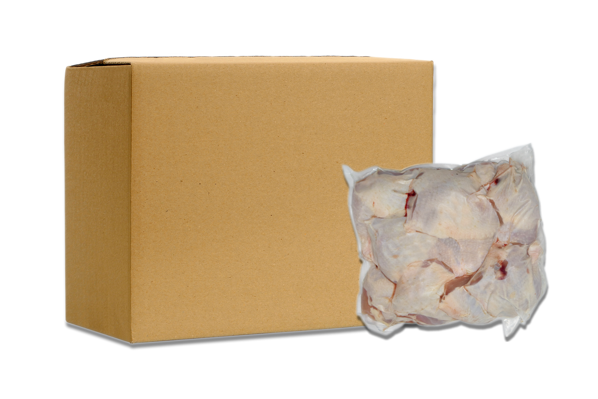 Glatt Kosher Chicken Thighs Case (by rubashkins' meat store)