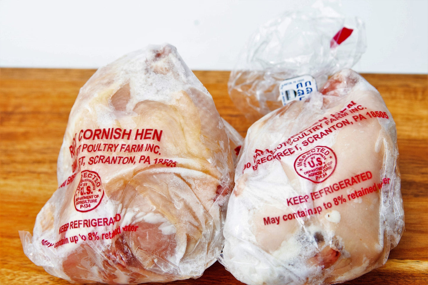 Glatt Kosher Cornish Hen (by rubashkins' meat store)