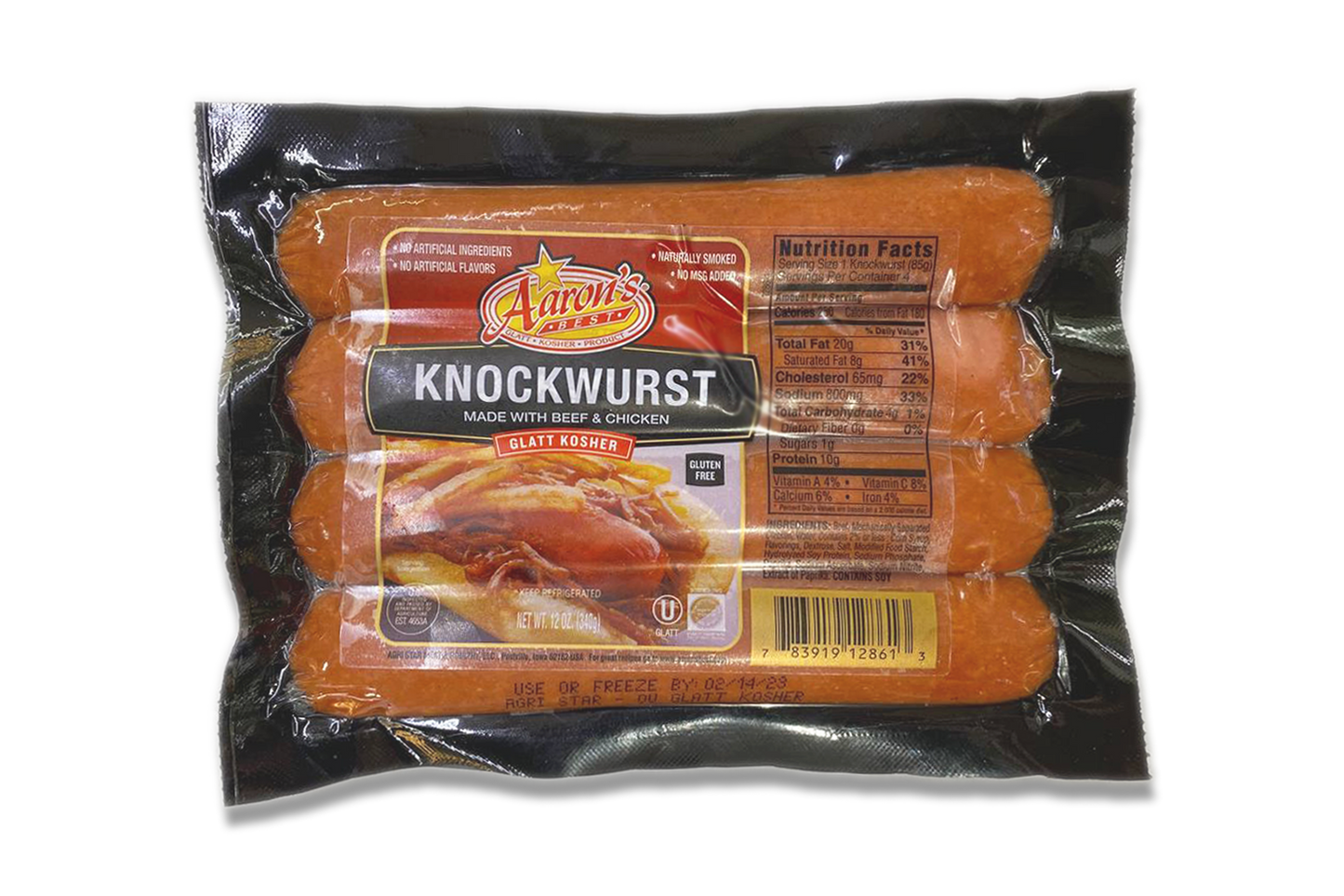 Beef & Chicken Knockwurst