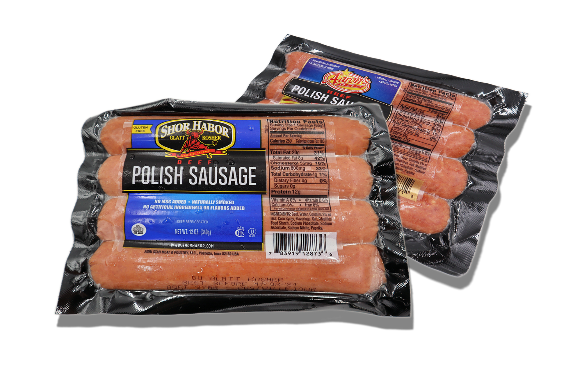 Glatt Kosher Polish Sausage by Rubashkin's Meat Store