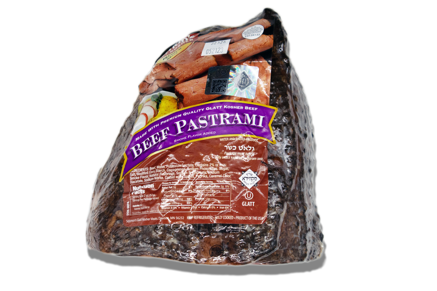 Beef Shoulder Pastrami Whole Piece