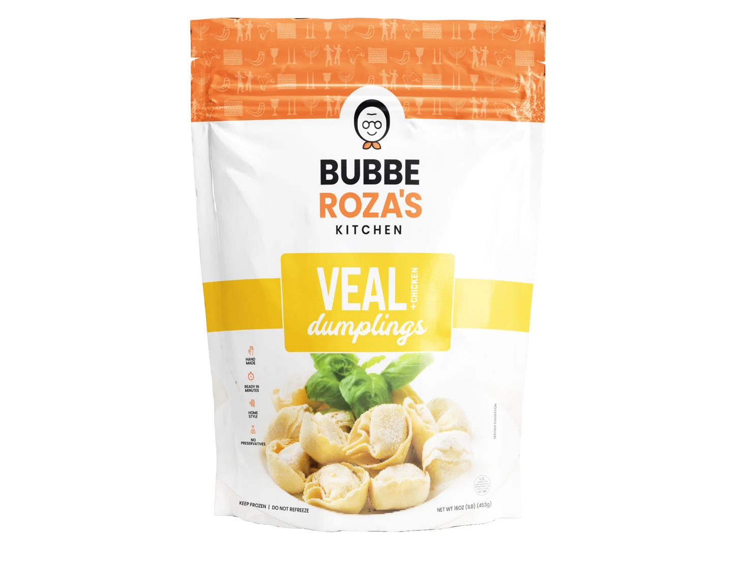 Glatt Kosher Veal Dumplings/Kreplach by Rubashkin's Meat Store
