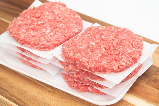Glatt Kosher Beef Burgers (by rubashkins' meat store)