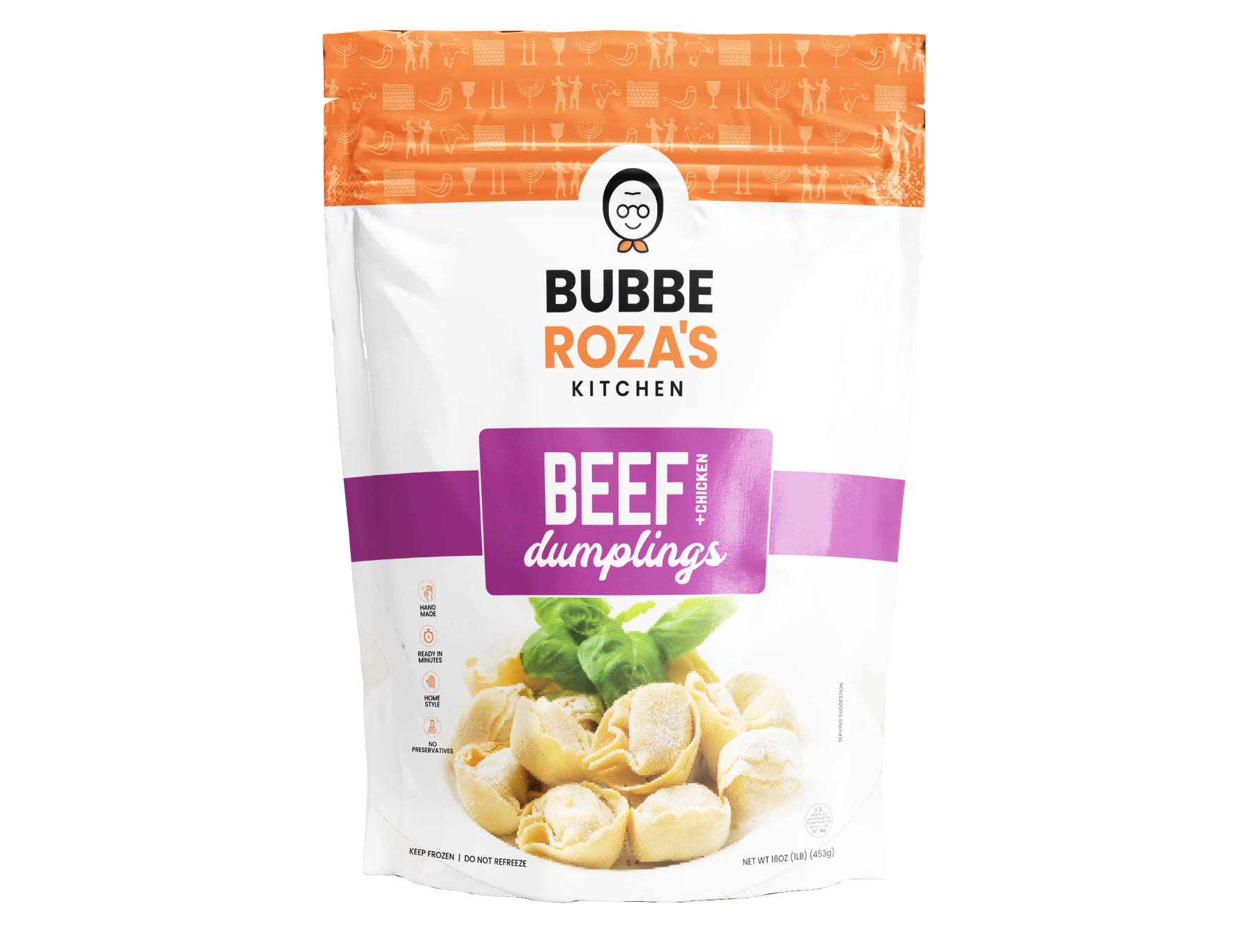 Beef Dumplings/Kreplach Rubashkin's Meat