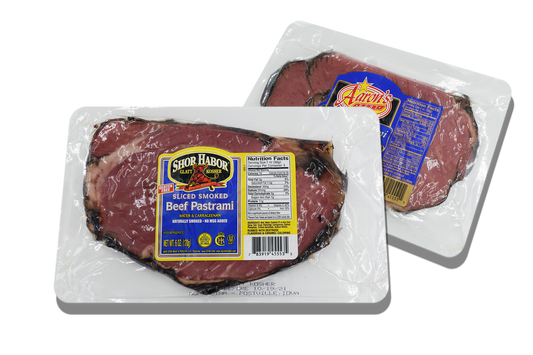 Glatt Kosher Sliced Beef Shoulder Pastrami by Rubashkin's Meat Store