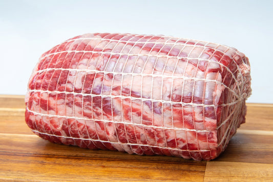 Glatt Kosher Beef Rib Eye Roast (by rubashkins' meat store)