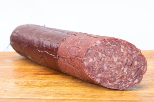 Glatt Kosher Dry Beef Salami (by rubashkins' meat store)