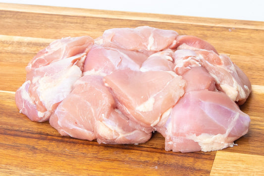 Glatt Kosher Chicken Leg Meat For Stew (by rubashkins' meat store)