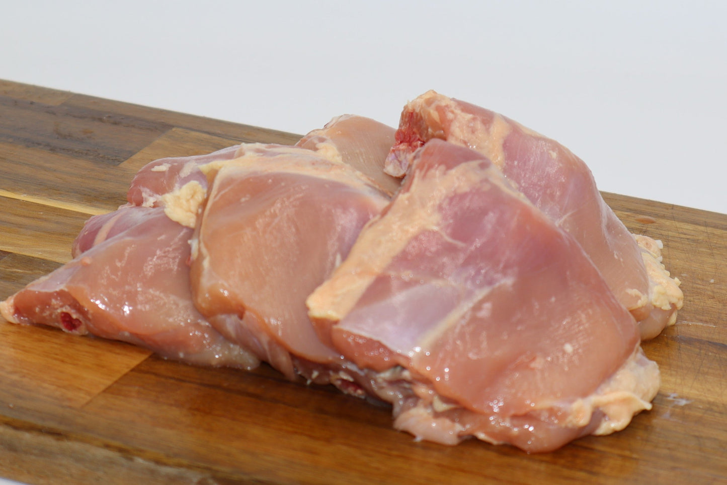 Glatt Kosher Skinless Chicken Thighs (by rubashkins' meat store)