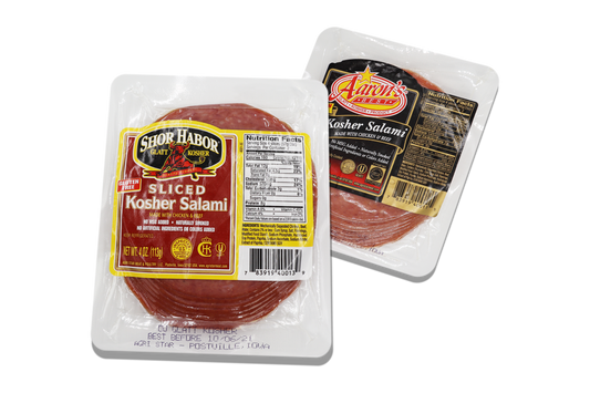 Glatt Kosher Sliced Kosher Salami (Beef & Chicken) by Rubashkin's Meat Store