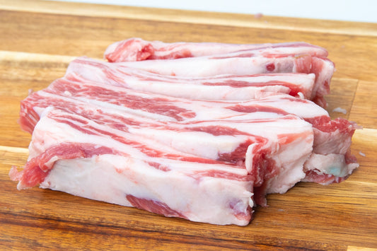 Glatt Kosher Lamb Spare Ribs (by rubashkins' meat store)