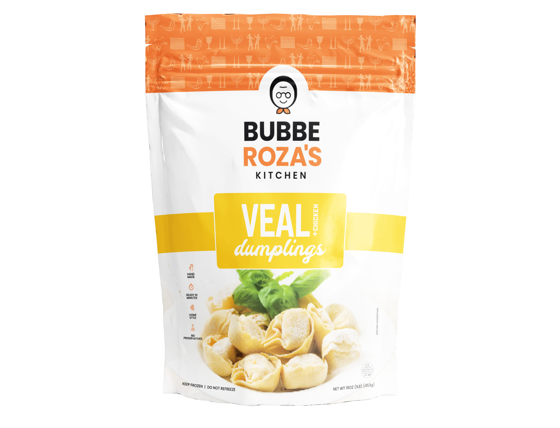 Veal Dumplings/Kreplach Rubashkin's Meat